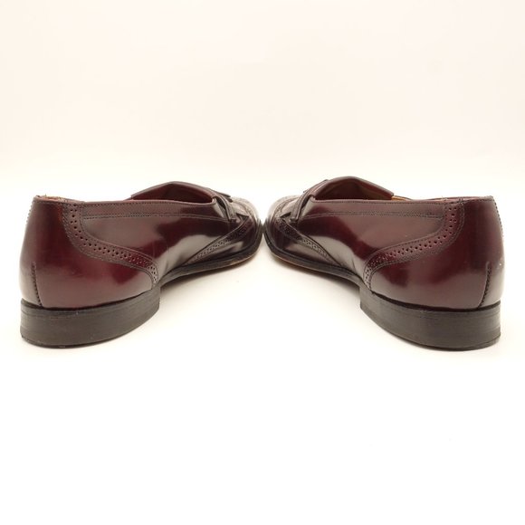 BOSTONIAN Classics Loafers Brown Wingtip Leather